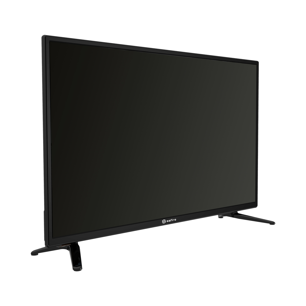 Monitor SAFIRE LED 32"  - Progettato per la videosorveglianza 24/7 - HDMI, VGA, BNC e Audio | Altoparlanti integrati - Risoluzione 1920x1080 - Supporta la riduzione del rumore 3D-DNR - Supporto VESA 200x200 mm