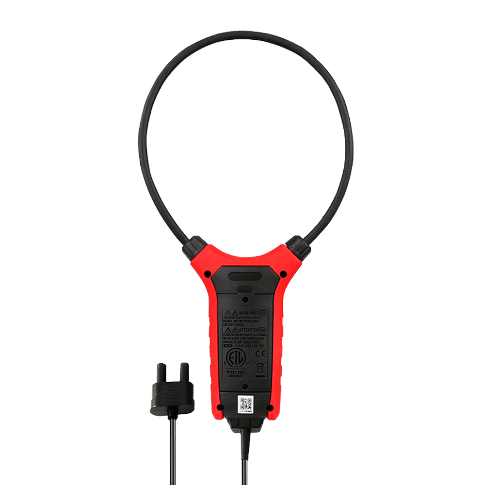 Accessorio per pinza amperometrica - Pinza amperometrica flessibile 18" - Misurazione dell'intensità AC fino a 3000A - Compatibile con multimetro / pinza amperometrica - Test di caduta di 1m