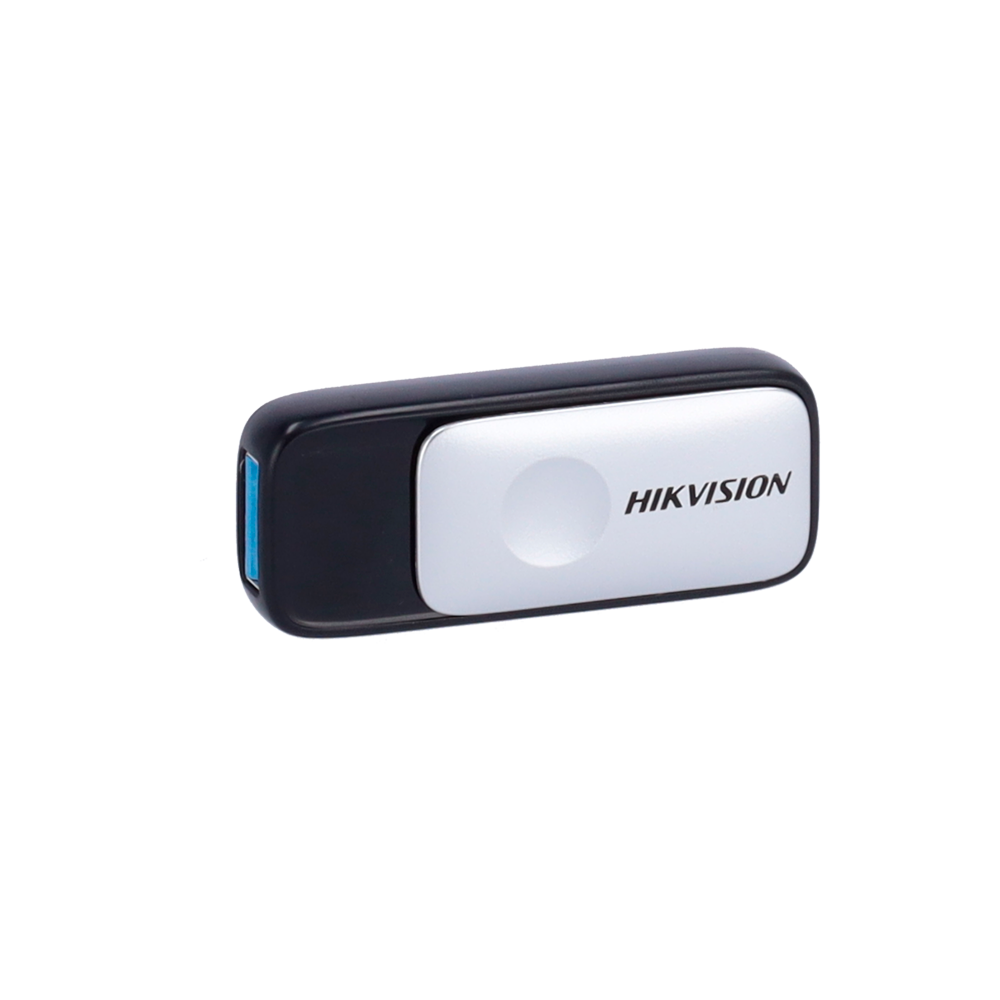 Pendrive USB Hikvision - Capacità 128 GB - Interfaccia USB 3.2 - Velocità massima di lettura/scrittura 120/45 MB/s - Design compatto, color nero e grigio