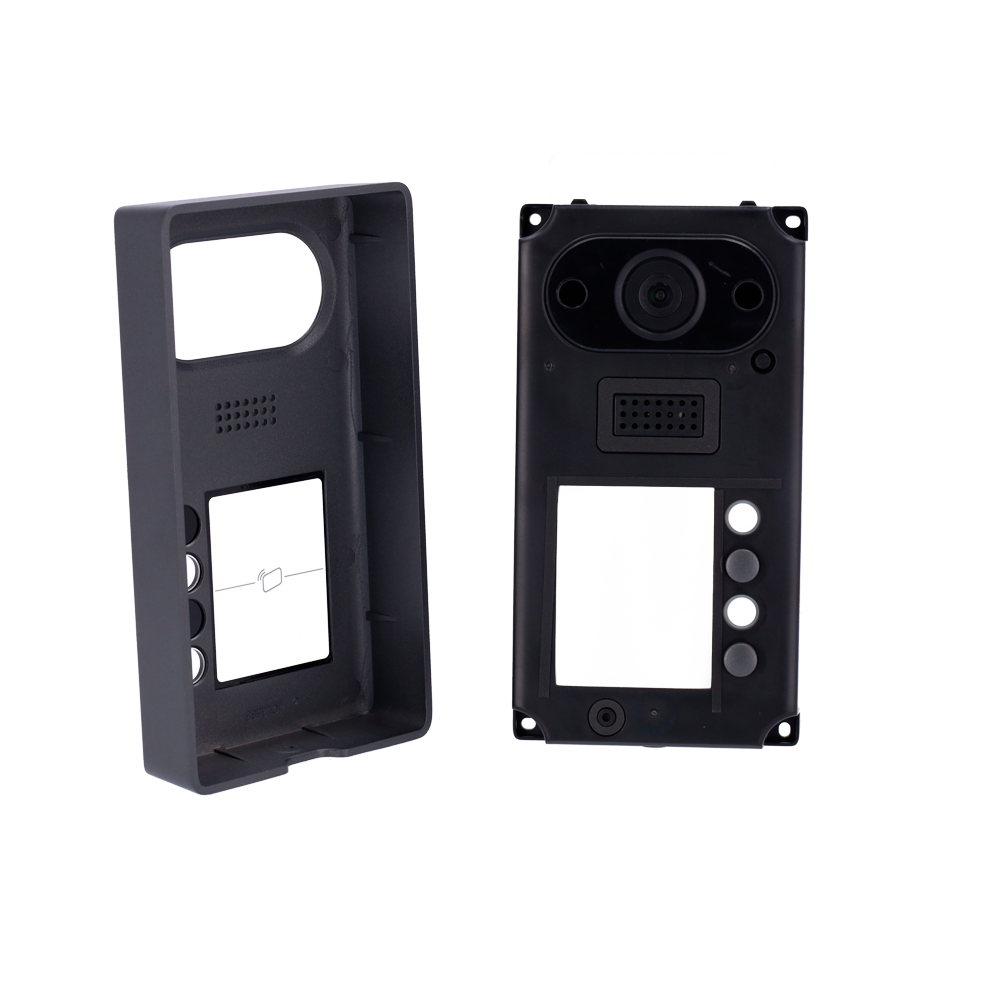 Videoporteros IP - Cámara gran angular de 2Mpx - Audio bidireccional | Doble Botón - Monitoreo vía Dispositivo APP Teléfono - Acero Inoxidable Antivandálico - Montaje Superficial