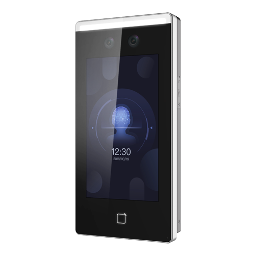 Control de Accesos y Presencia - Reconocimiento facial y tarjeta MF - 20.000 usuarios / 100.000 registros - WiFi, TCP/IP, USB - Control integrado (sensor, pulsador y relé) - Software Safire Control Center AC