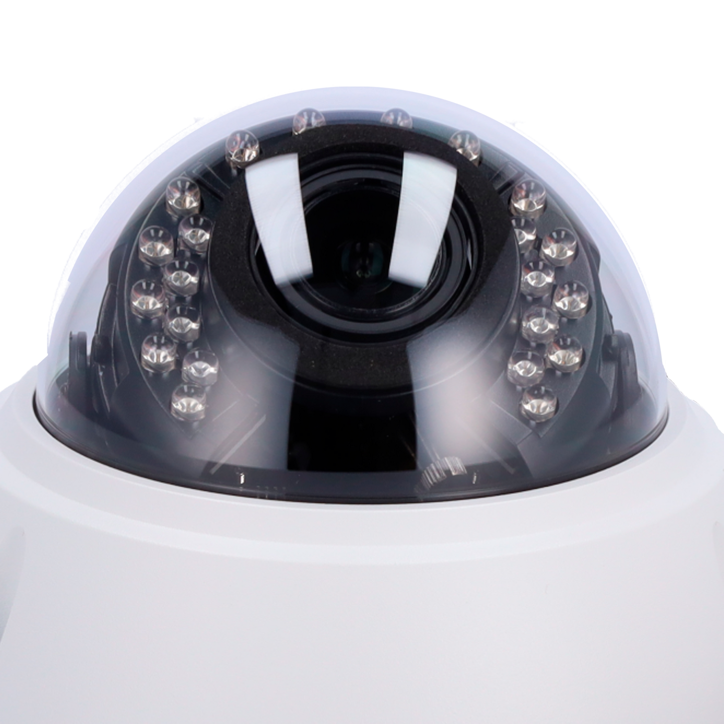 Cámera dome Gama 1080p ECO - 4 in 1 (HDTVI / HDCVI / AHD / CVBS) - 1/3" SOI 2.0Mpx F23+8536H - Obiettivo varifocale 2.7~13.5 mm - LED IR Distanza 20 m - 3DNR
