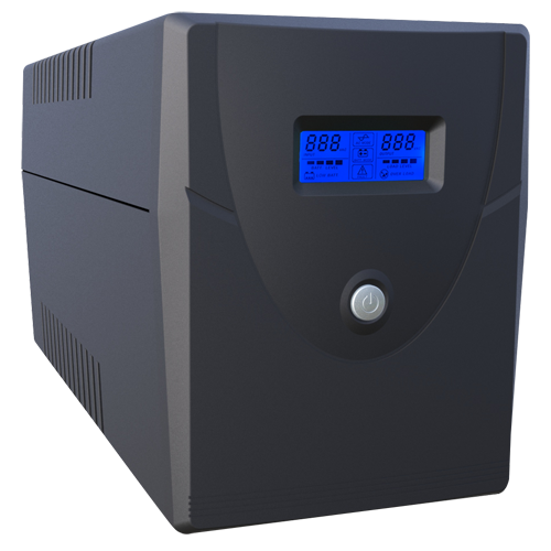 Line-interactive single-phase UPS - Power 1500VA/900W - Input 220~240 Vac / Output 230 Vac - 4 protected SAI/UPS outputs - Recharge time 6~8 hours - 2 sealed lead-acid batteries (included)