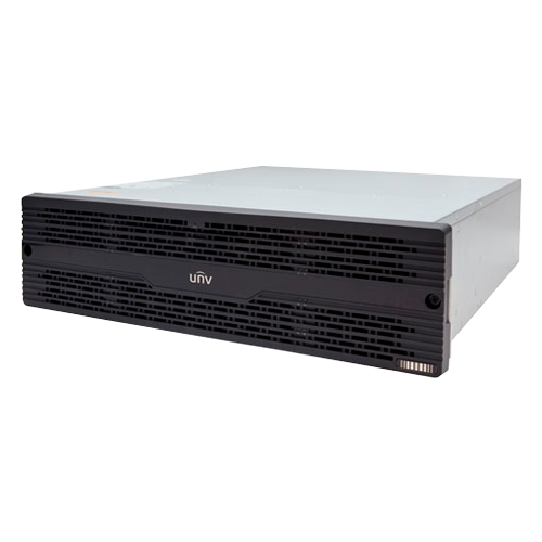 Almacenamiento en red unificado: grabación de 320 canales | Reenvío de 160 canales - Ancho de banda de grabación de 640 Mbps - Admite 24 discos duros | REDADA