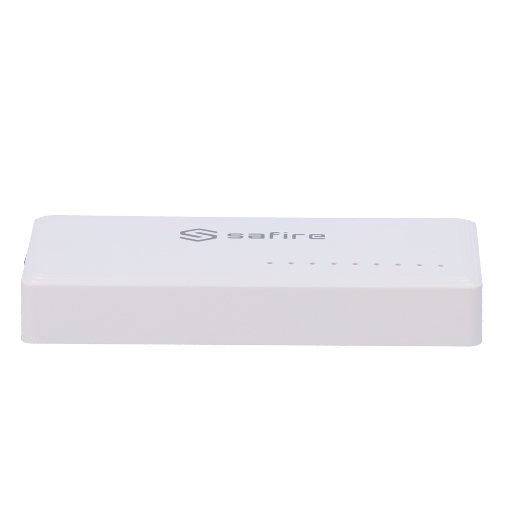 Safire - Desktop Switch - 8 Gigabit Ports - 10/100/1000 Mbps Speed - Plug & Play - Energy Saving Technology