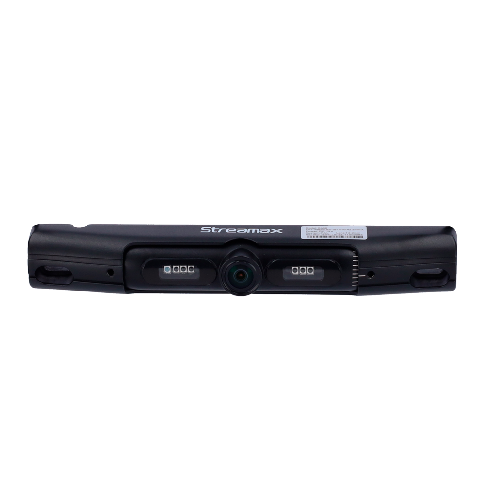 Streamax - Cámara para instalación en matrícula - 1/2.9" Progressive Scan CMOS 1080P - Lente 2.2 mm - Conector de aviación 4 pines - Grado de protección IP69K