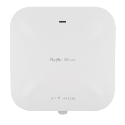 Reyee - High Density Wi-Fi 6 Omnidirectional AP - Suitable for outdoor use IP68 - Supports 802.11a/b/g/n/ac/ax - Transmission speed up to 6000 Mbps - 4x4 MIMO antenna