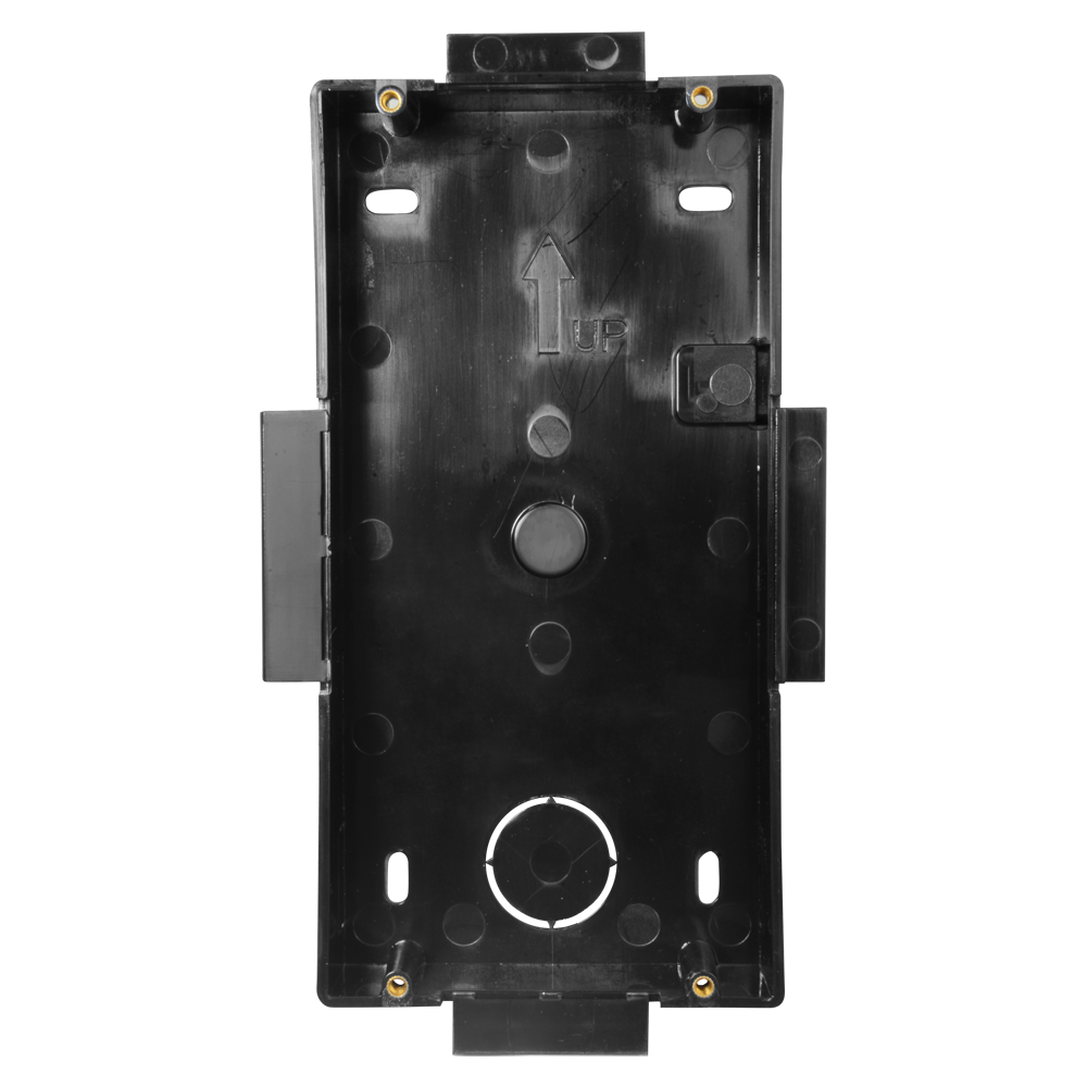 Staffa ad incasso - Compatibile con SF-VI112-IPW-(x)MF - Compatibile DS-KABV8113-RS/FLUSH - Fori di connessione - 164mm (Al) x 81mm (An) x 31mm (Fo) - Fabbricato in plastica