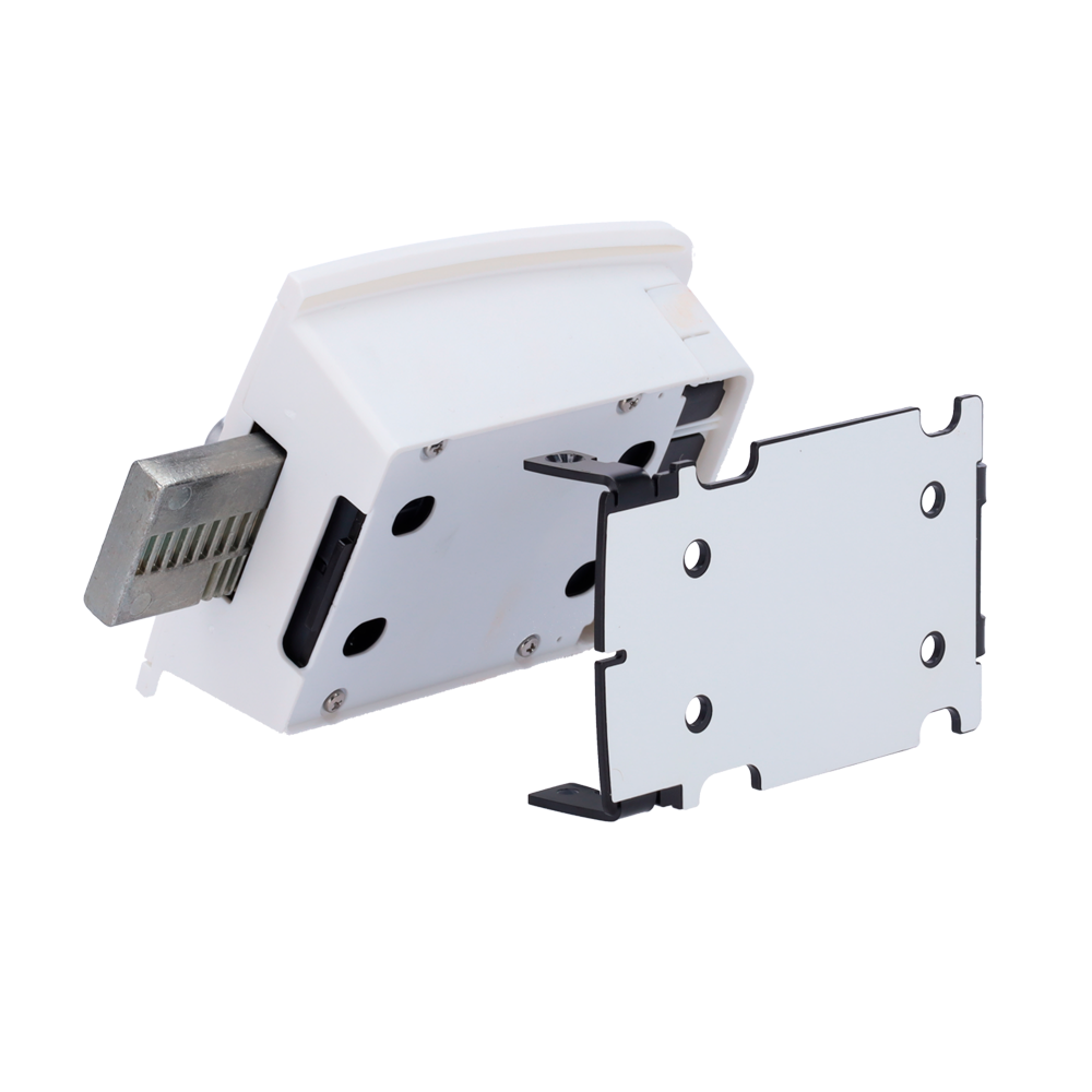 Cerrojo inteligente Bluetooth - Invisible desde el exterior - Instalación sin manipular la puerta - Material de alta seguridad - Usuarios invitados y reportes de accesos - App WatchManDoor Home | Sincronización con Ajax