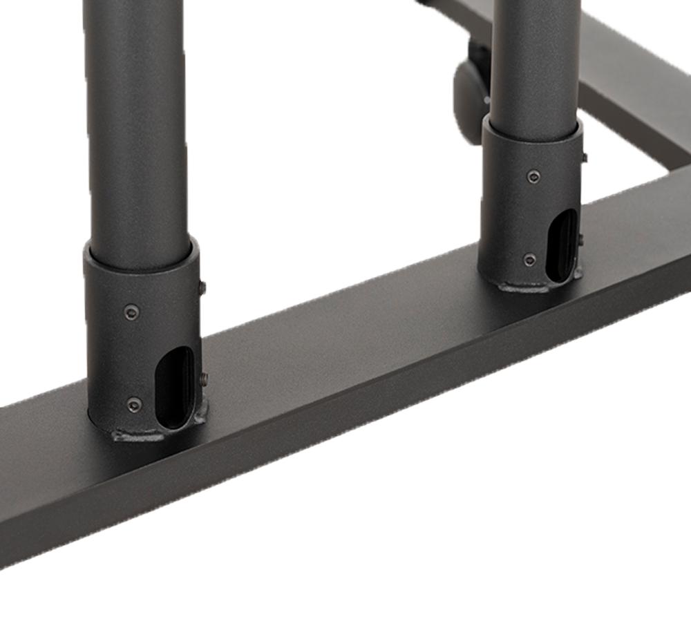 Soporte a suelo con ruedas - Hasta 75" - Max peso 70Kg - VESA 600x400mm