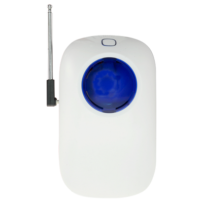 Wireless repeater - Compatible with panels and detectors - External antenna - Reception distance 300 meters - Reception distance 90 meters - Plug&Play direct connection to AC 220 V