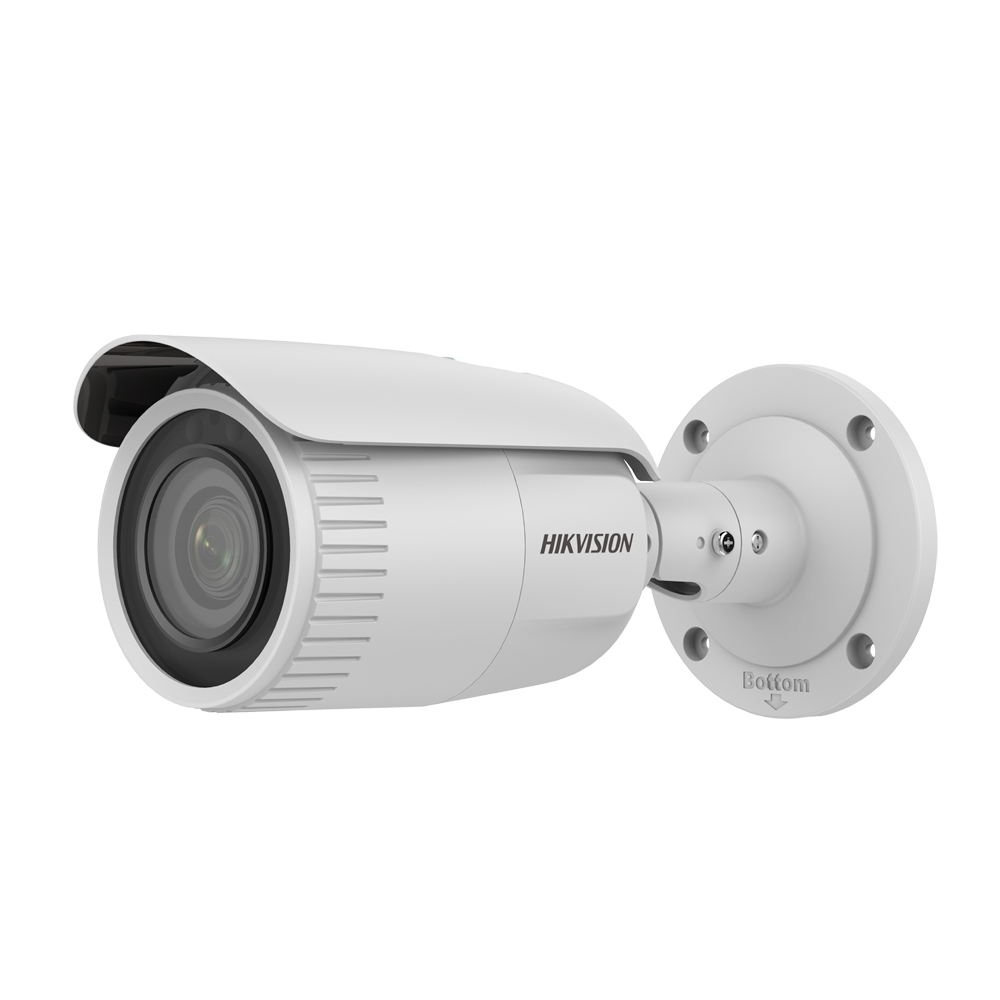 Hikvision - Telecamera IP gamma Value - Risoluzione 5 MPx (2560x1920) - Ottica motorizzata 2.8~12 mm / Compressione H.265+ - EXIR IR LED Portata 50 m - Slot MicroSD fino a 256 GB