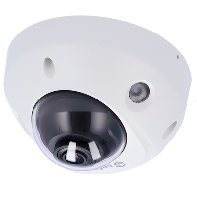Cámara IP de 8 Megapíxeles - CMOS de escaneo progresivo 1/2.8″ - Compresión H.265+ / H.265 - Lente fija 2.8 / WDR - Detección de movimiento 2.0 - Resistente al agua IP67, antivandálico IK08