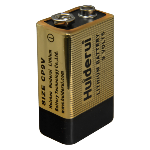 Huiderui - Batteria CP9V - Voltaggio 9.0 V - Litio - Capacità nominale 1200 mAh - Compatibile con i prodotti a catalogo