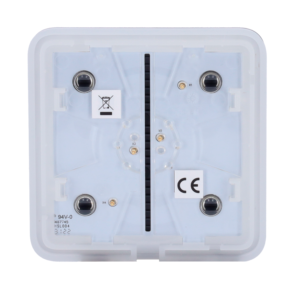 Panel táctil para un interruptor de luz - Compatible AJ-LIGHTCORE-1G - Compatible AJ-LIGHTCORE-2W - Retroiluminación LED - Panel táctil sin contacto - Color grafito