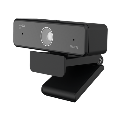 Webcam Nearity - Risoluzione 4 MP - Angolo di visione 90º - Doppio microfono integrato - USB 2.0 - Plug & Play