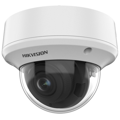 Hikvision - Telecamera Dome 4en1 Gamma Value - Risoluzione 8 Megapixel (3840x2160) - Lente varifocale motorizzata 2.7~13.5 mm - IR distanza 60 m - Waterproof IP67, antivandalo IK10
