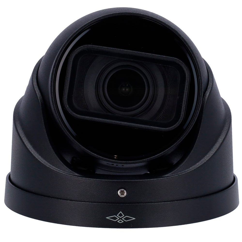 Cámara Turret IP X-Security Gama PRO BLACK - 4 Megapixel (2688x1520) - Lente Varifocal 2.7 ~ 13.5 mm - Autofocus Motorizado | WizSense - IVS (Perimeter Protection) | SMD Plus - Impermeable IP67 | Micrófono integrado