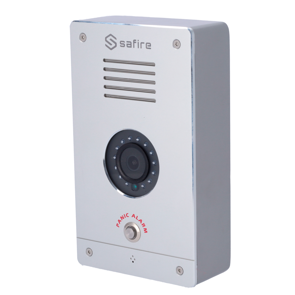 Pulsantiera video per chiamate di emergenza - Tecnología IP - Telecamera 2 Mp | Audio bidirezionale - Entrate e uscite allarme - Monitoraggio via software - Montaggio in superficie