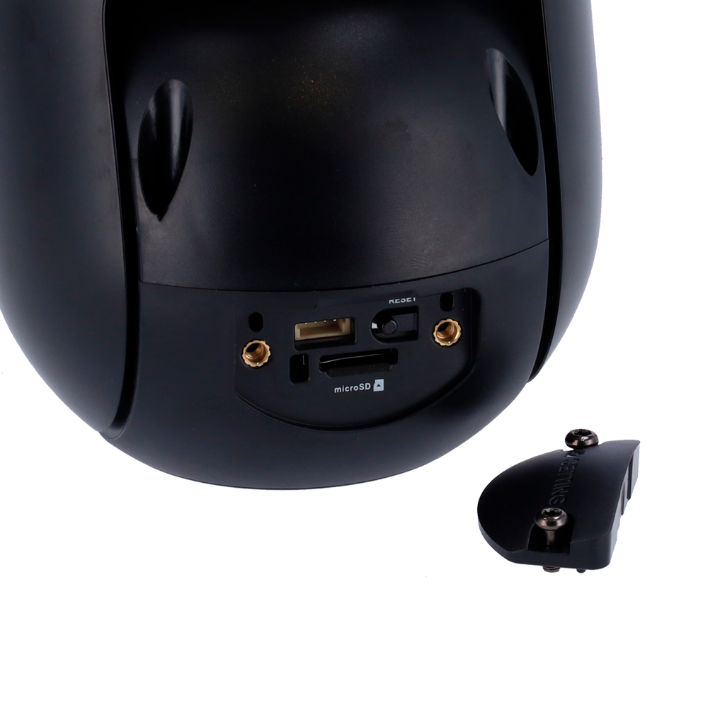 Telecamera IP PT 4 Mpx Ultra Low Light X - 1/3" Progressive Scan CMOS - Ottica fissa 2.8 mm | PAN & TILT - Dual Light - Microfono e Altoparlante Integrati