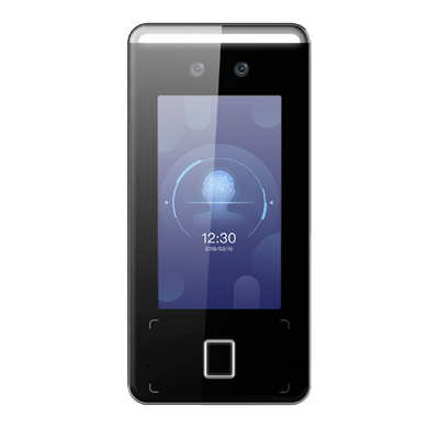 Control de acceso y presencia - Reconocimiento facial, huella, tarjeta MF y QR - 3.000 usuarios | 150.000 registros: TCP/IP y USB | IP65 - Controlador integrado (sensor, pulsador y relé) - Safire Control Center | Conexión Safire