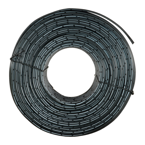 Bobina di cavo 100 metri - Colore nero e rosso - Parallelo DC - 2 x 0.75 mm - Conduttore interno CCA 11/0.3 mm - Isolante PVC 2.5 mm