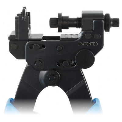 Strumento crimpatrice - Connettori a compressione - Valido per connettori "F", BNC o RCA - Cavo RG59, RG6 - Facile da usare, rapido - Compatibile con CON115
