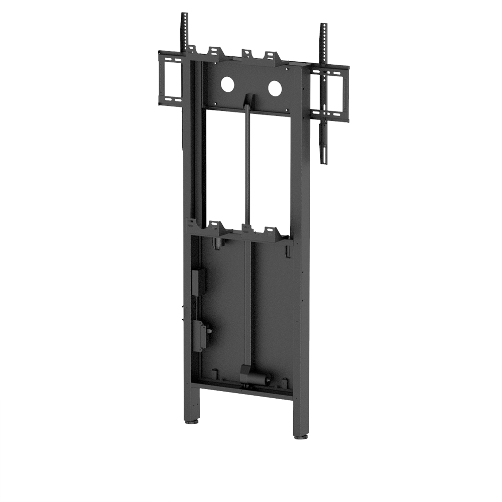 Soporte motorizado para suelo y pared - Altura regulable - Hasta 86" - Peso máximo 100Kg - VESA máx 900 x 600mm