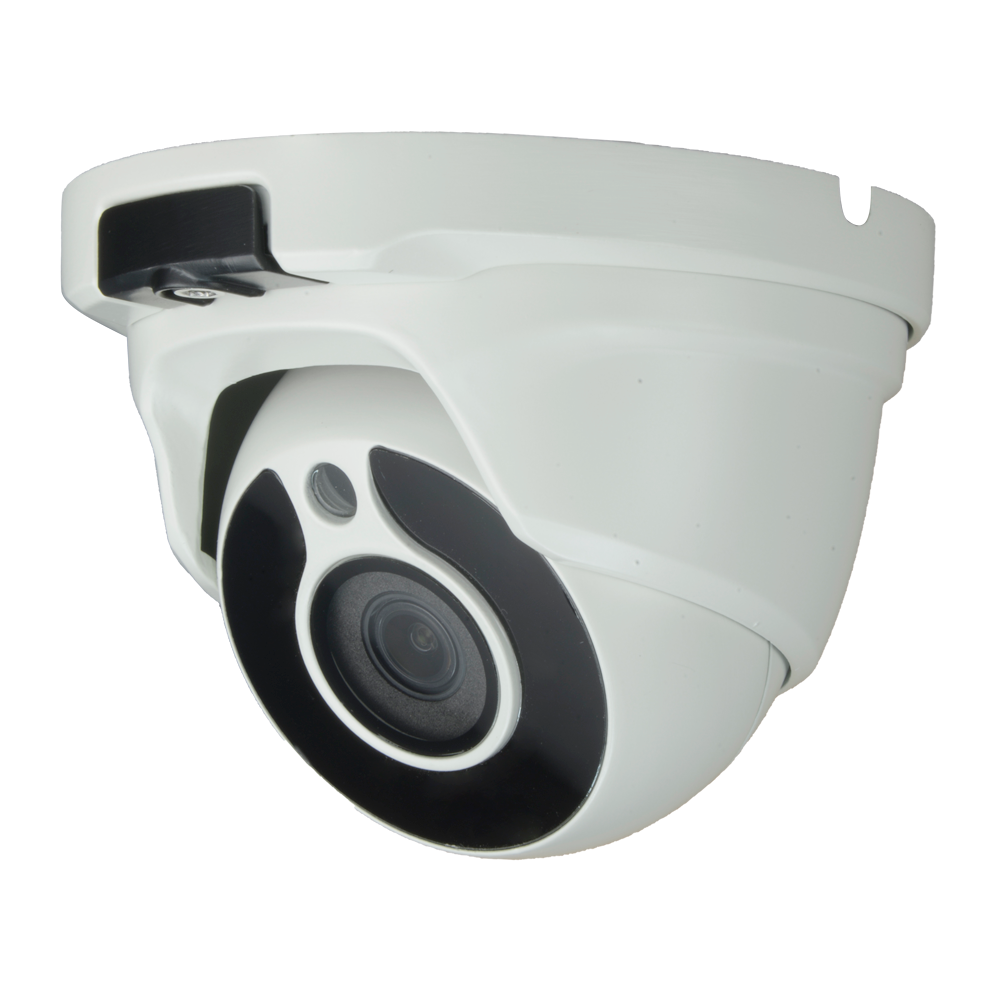 Cámera dome Gama 1080p ECO - 4 in 1 (HDTVI / HDCVI / AHD / CVBS) - 1/2.7" Brigates© BG0806 - Ottica 3.6 mm - LEDs SMD IR Portata 20 m - Menù OSD remoto da DVR