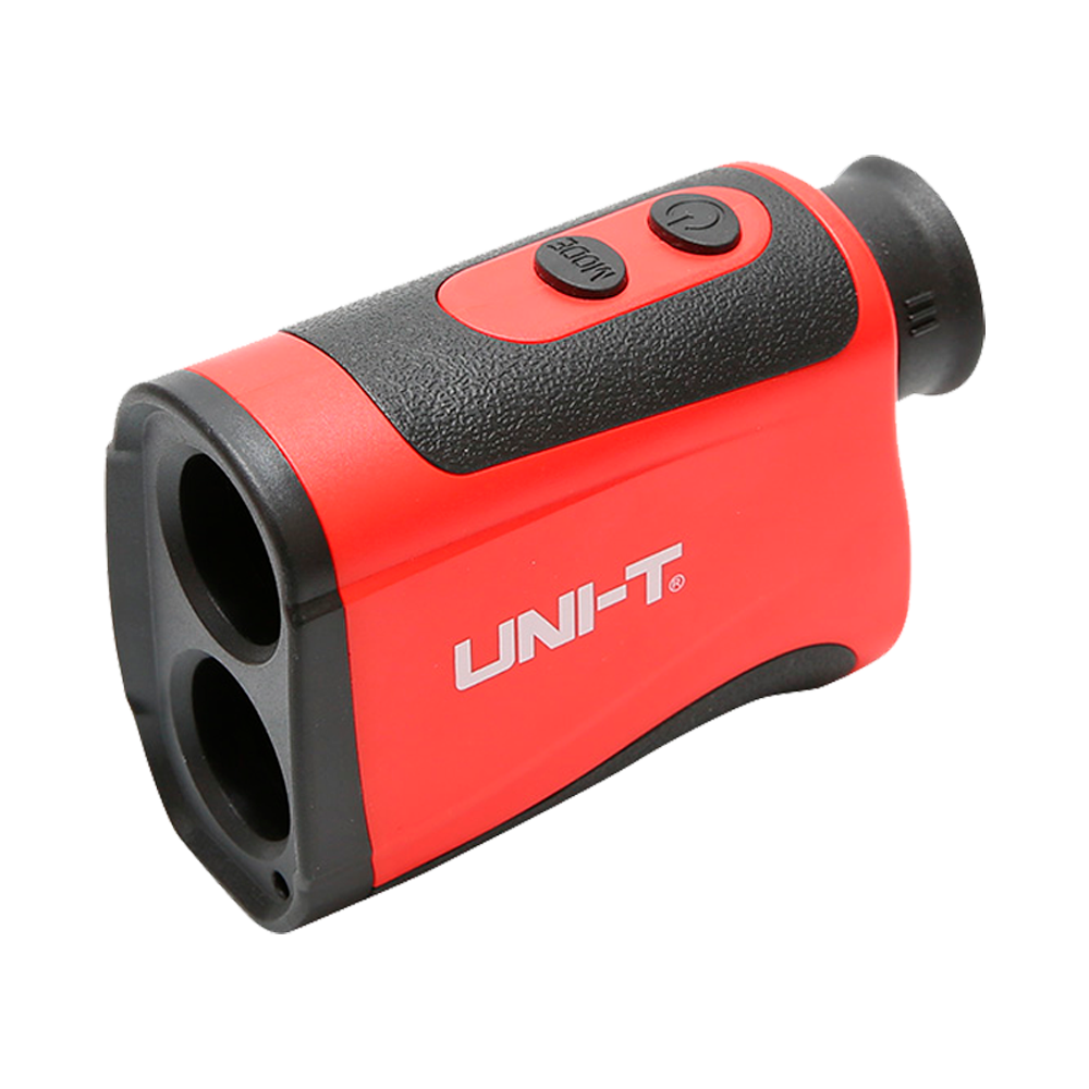 Laser Measurer - Non-Slip & Quiet Design - 25mm Optics - 7X Optical Zoom Telescope - Range up to 1000m with Pinpoint Accuracy - Distance, Angle & Speed Measurement