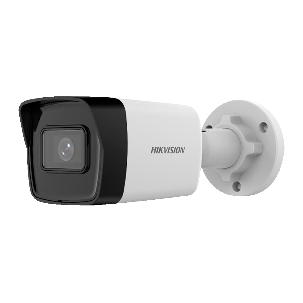 Hikvision - Telecamera Bullet IP gamma Value - Risoluzione 4 Megapixel (2560x1440) - Ottica 4 mm  - EXIR IR portata 30 m | PoE (IEEE802.3af) - Rilevamento del movimento 2.0