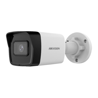 Hikvision - Telecamera Bullet IP gamma Value - Risoluzione 4 Megapixel (2560x1440) - Ottica 4 mm  - EXIR IR portata 30 m | PoE (IEEE802.3af) - Rilevamento del movimento 2.0