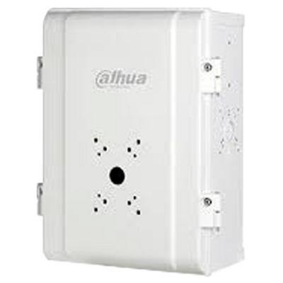 Scatola di giunzione - Adatto per Domos motorizzati - Realizzato in lega di alluminio e SECC - 450 mm (I) x 365 mm (La) x 191 mm (Lu) - Con fori