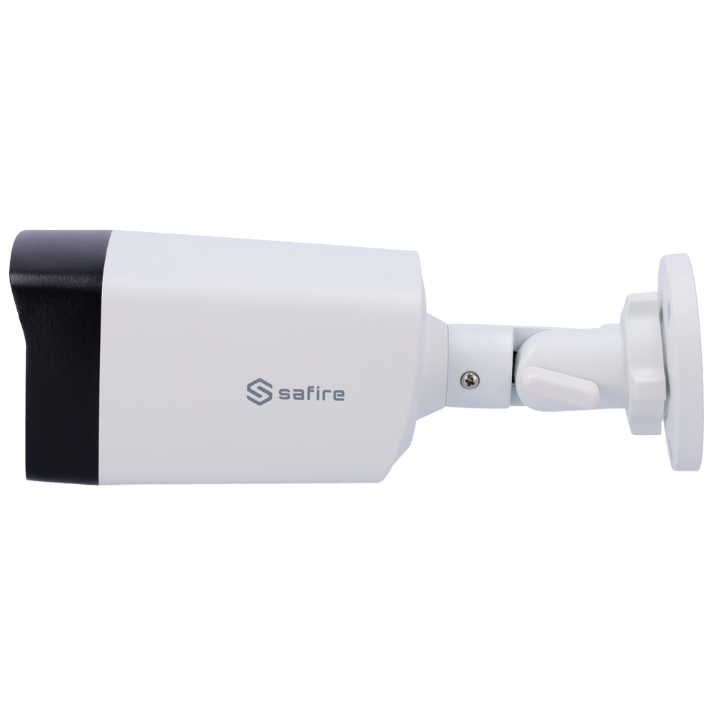 Cámara Bullet Safire Gamma PRO - Salida 4 en 1 - CMOS de alto rendimiento 5 Mpx - Lente 6 mm | Alcance IR 40 m - Resistente al agua IP67