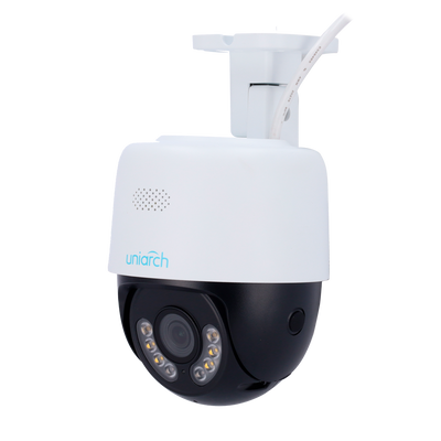 Cámara IP PTZ 3 Megapixel - Gama Uniarch - 1/2.8" Progressive Scan CMOS - Lente 4 mm - IR y Luz Blanca Alcance 30 m - WDR | 3D-DNR | PoE