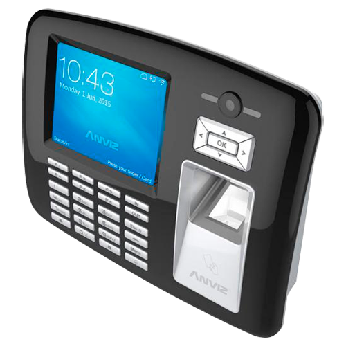 Time and Attendance Control - Fingerprints, RFID, keyboard and 1.3Mpx camera - 10,000 records / 200,000 logs - TCP/IP, USB, RS232, Relay - 16 Time and Attendance Control Modes - CrossChex Software