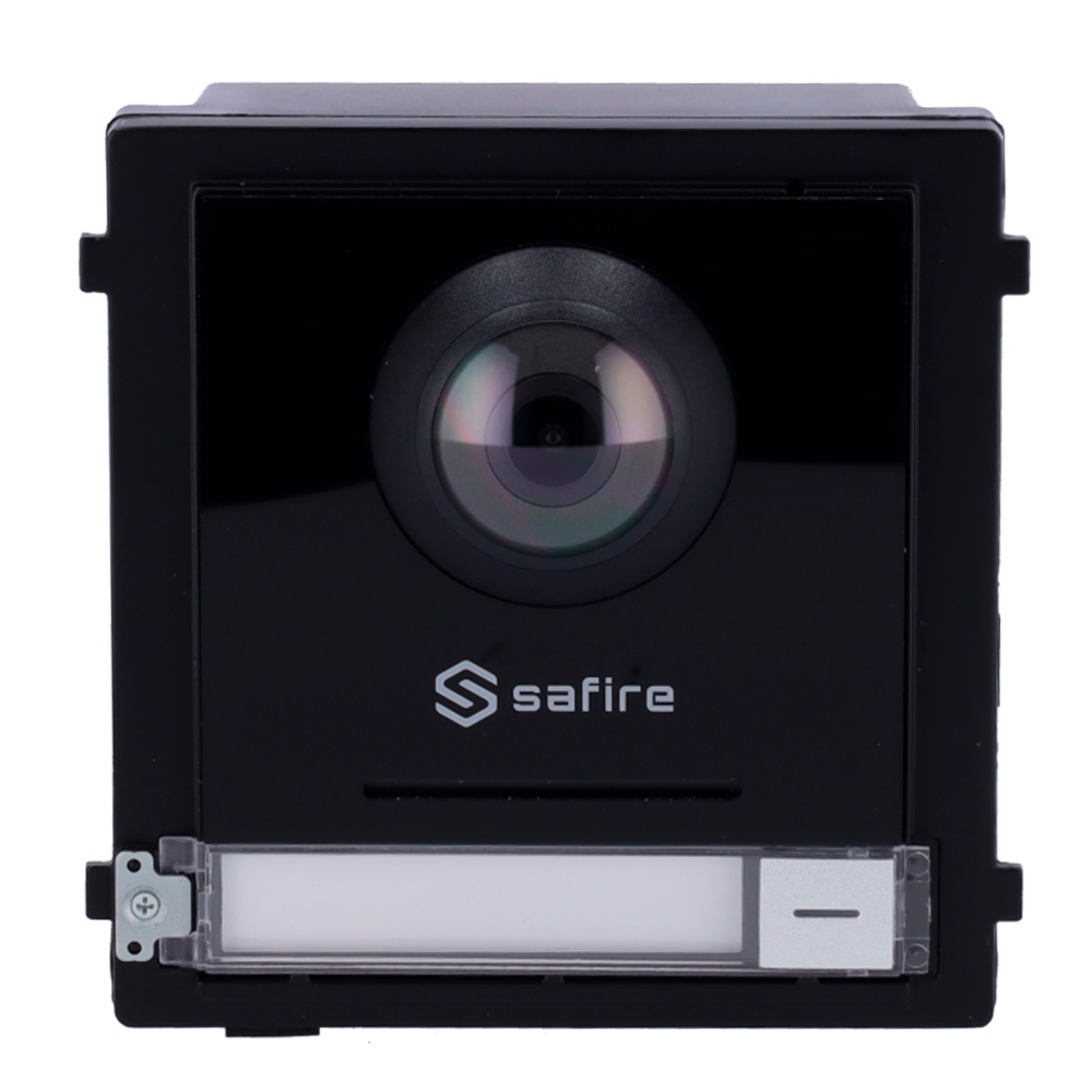 Kit di Videocitofoni - Tecnología 2 fili - Include Placca, Monitor - Convertitore Hub e MicroSD - App cellulare con P2P - Montaggio su superficie
