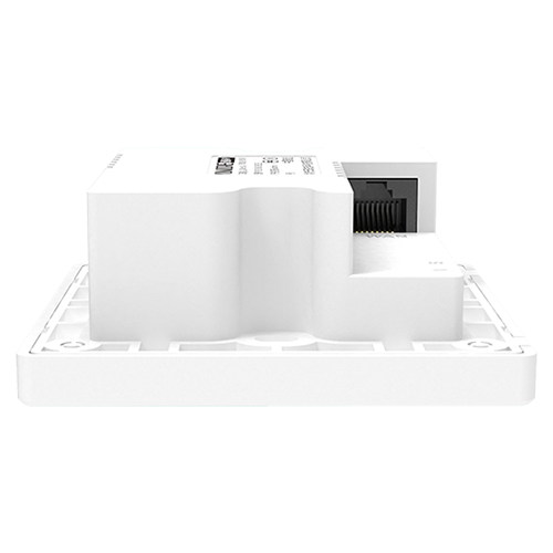 Punto di accesso Wifi 4 - Frequenza 2.4 - Supporta 802.11 n/g/b - Velocità di trasmissione fino a 300 Mbps - Installazione in scatole di meccanismo - Compatibile Controller WiFi INWALL