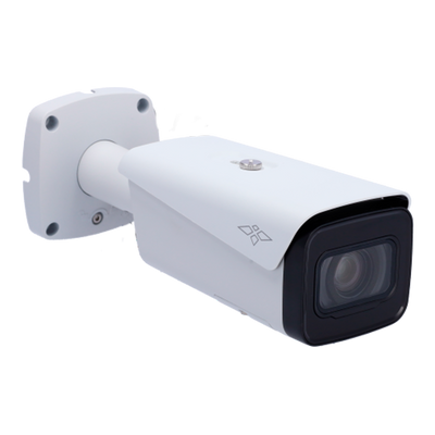 Telecamera IP 4 Megapixel - 1/1.8” Progressive Scan CMOS - Compressione H.265+/H.265/H.264+/H.264 - Ottica Motorizzata 8~32 mm Autoiris | WDR - IR LEDs Portata 120 m | Audio | Allarmi - Protezione perimetrale | Acquisizione del Volto