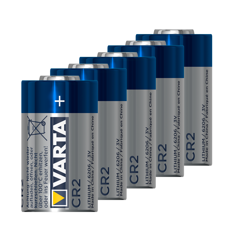 Varta - 10 pile CR2 - Voltaggio 3.0 V - Litio - Capacità nominale 850 mAh - Compatibile con i prodotti a catalogo