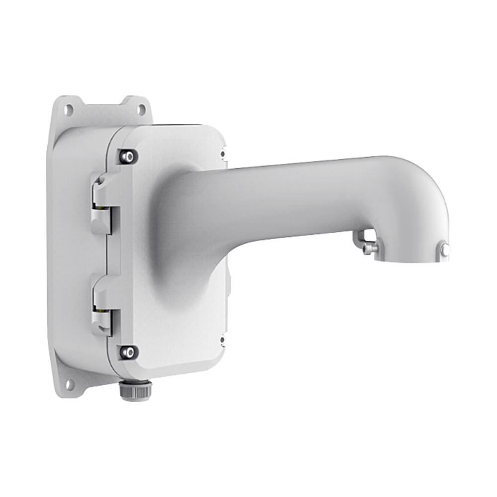 Staffa da parete Safire Smart - Per telecamere dome - Lunghezza supporto 388 mm  - Adatto per esterni - Lega di alluminio - Include scatola di giunzione