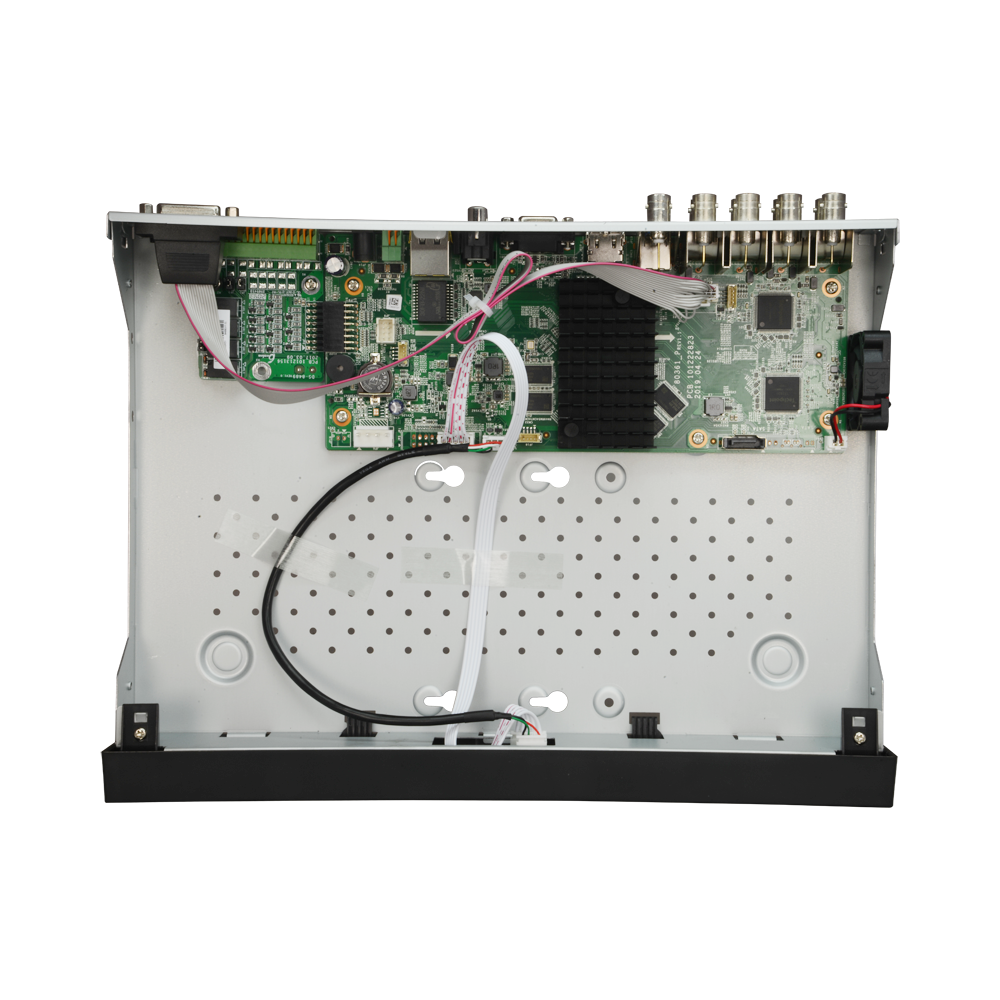 Videograbador Safire 5n1 - Audio sobre cable coaxial - 8CH HDTVI/HDCVI/HDCVI/AHD/CVBS/CVBS/ 8+4 IP - 8 Mpx (8FPS) / 5 Mpx (12FPS) - Salida HDMI 4K y VGA - Face Rec. y verdadero sentido