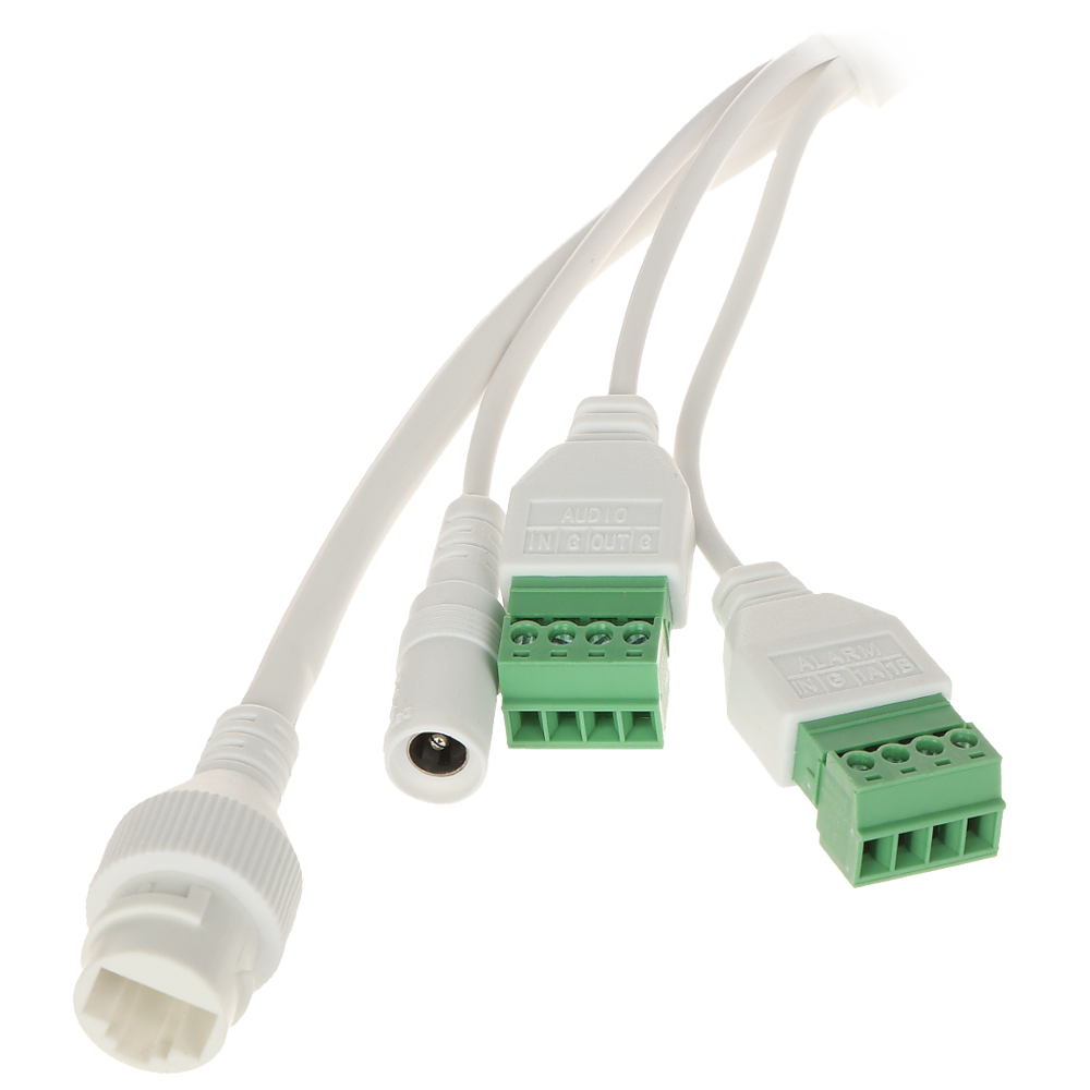 Telecamera Panoramica Turret 4 Megapixel - 2x 1/2.5" Progressive Scan CMOS Night Color - Ottica 2.8mm, Visione panoramica 180º - Compressione H.265+ / H.265 - Truesense2: Miglioramento del filtro per i falsi allarmi - Protezione IP67, PoE 802.3af