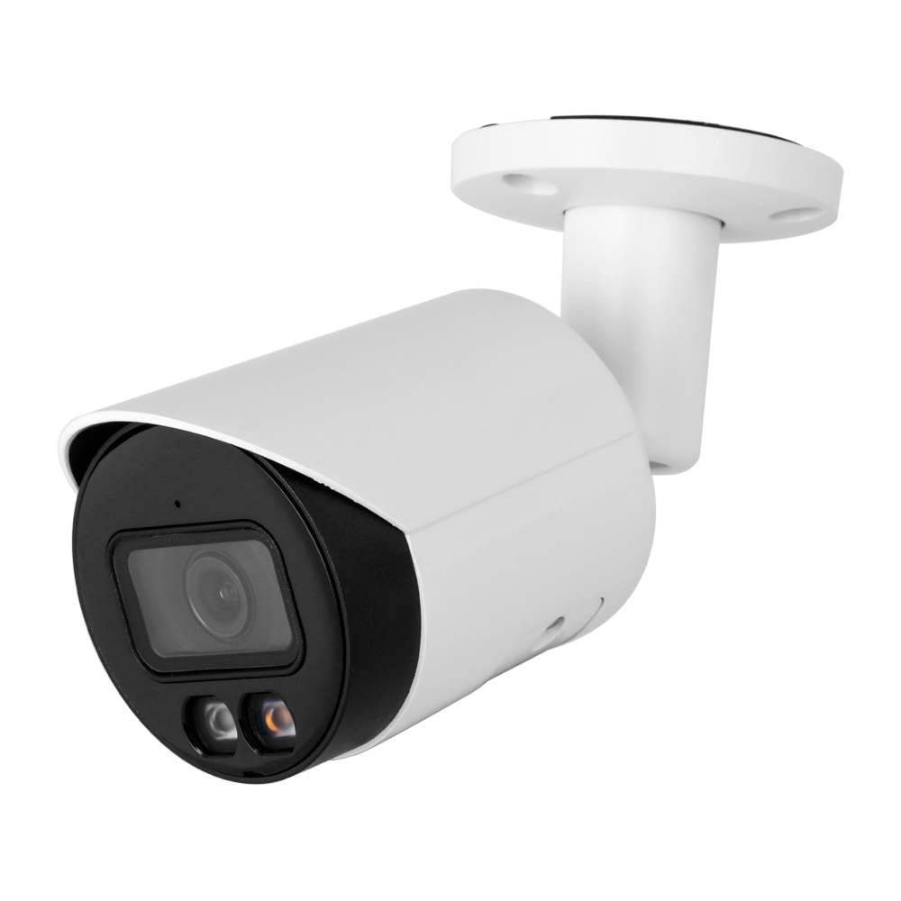 Telecamera Bullet IP 4 Megapixel Gamma Pro - 1/3” Progressive Scan CMOS - Compressione H.265+/H.265/H.264+/H.264 - Obiettivo 2.8 mm / LED Portata 30 m - WDR | Microfono integrato - WEB, DSS/PSS, Smartphone e NVR