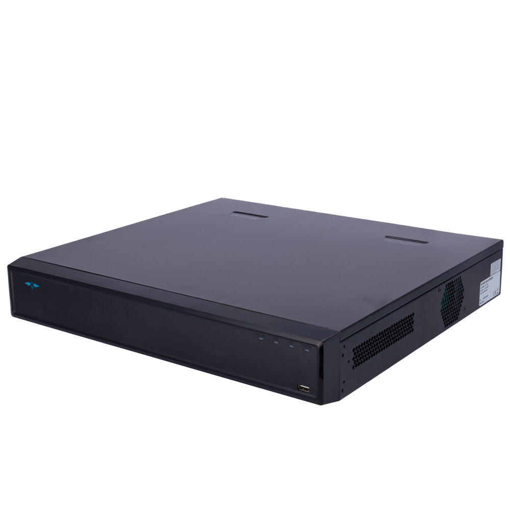 Videoregistratore X-Security NVR per telecamare IP - Massima risoluzione 16 Megapixel - 1 CH riconoscimento facciale - 4 CH riconoscimento di persone e veicoli - Uscita HDMI 4K e VGA | Audio | Allarmi - WEB, DSS/PSS, Smartphone e NVR