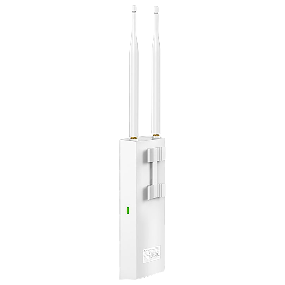 TP-Link - AP Omnidirezionale Wi-Fi 4 - Supporta 802.11b/g/n - IPX5, adatto per esterni - Velocità di trasmissione 300 Mbps - 2 antenne da 5dB omnindirectionale