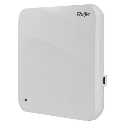 Ruijie - AP Omnidireccional Wi-Fi 6 Alta Densidad - Doble Banda 2.4 y 5 GHz / Ancho de Canal 160MHz - Soporta 802.11a/b/g/n/ac/ax - Velocidad transmisión hasta 5400 Mbps - Antena 2x2: MIMO en 2.4GHz, 4x4 en 5GHz