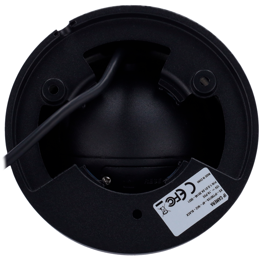 Cámara Turret IP X-Security Gama PRO BLACK - 4 Megapixel (2688x1520) - Lente Varifocal 2.7 ~ 13.5 mm - Autofocus Motorizado | WizSense - IVS (Perimeter Protection) | SMD Plus - Impermeable IP67 | Micrófono integrado