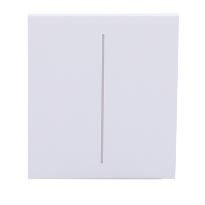 Ajax - LightSwitch CenterButton - Pannello tattile per doppio interruttore della luce  - Compatibile con AJ-LIGHTCORE-2G - Retroilluminazione a LED - Pannello tattile centrale senza contatto - Colore bianco - Innowatt