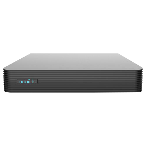 Grabador NVR para cámaras IP - Uniarch - Vídeo de 16 CH / Compresión Ultra 265 - HDMI Full HD y VGA - Resolución máxima 6Mpx - Soporta 1 disco duro